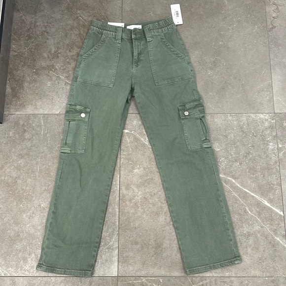 Vervet Dixie Utility Jean Army Green size 26 - Picture 2 of 8
